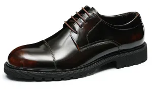 Men's Dress Formal Cap Toe Derby