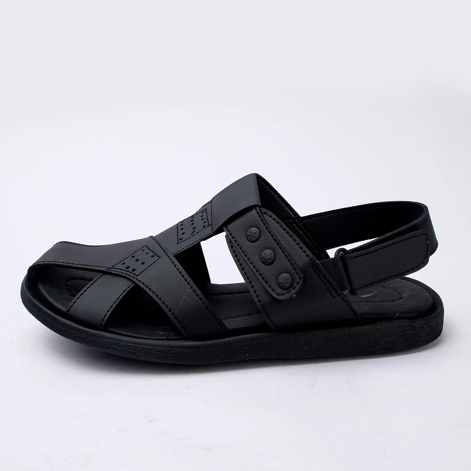 Men's Roman Sandal - Black