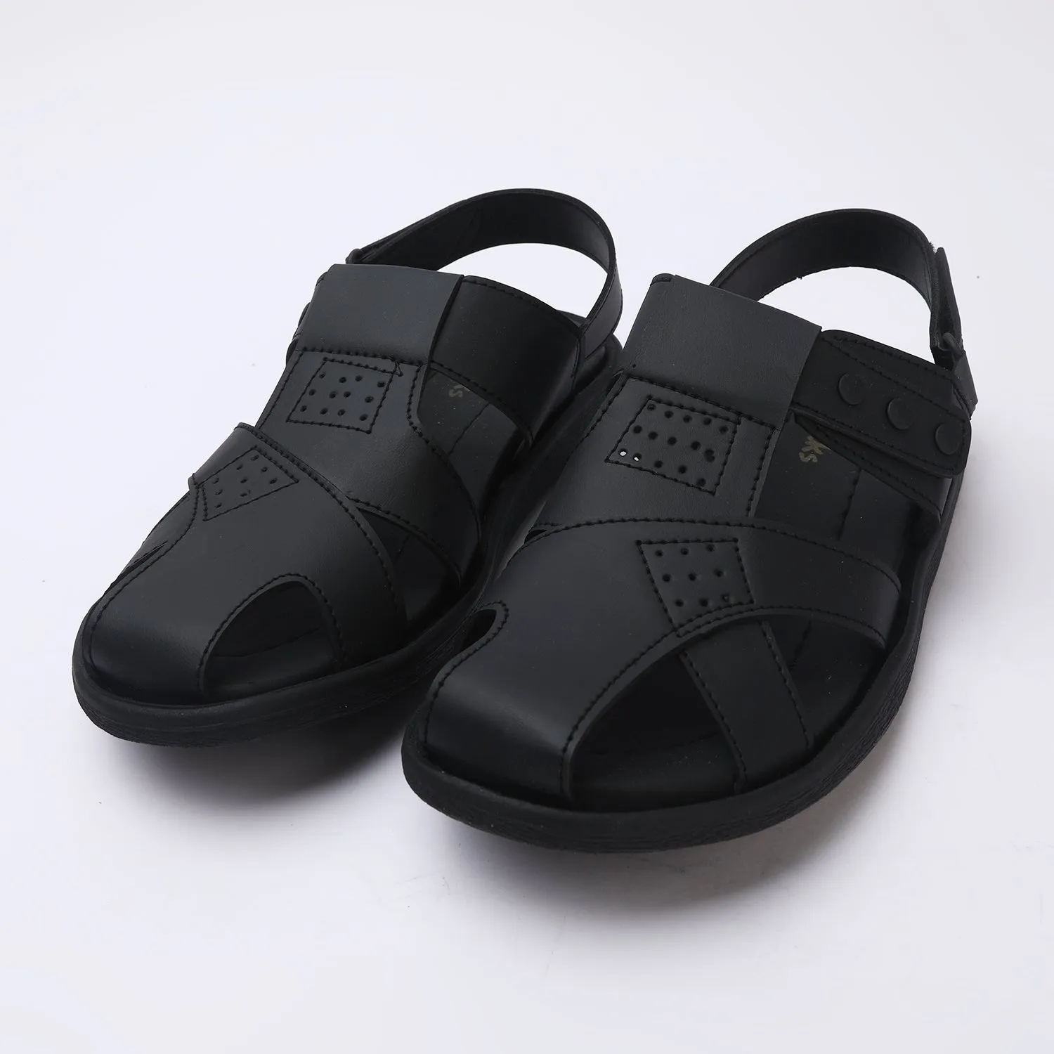 Men's Roman Sandal - Black