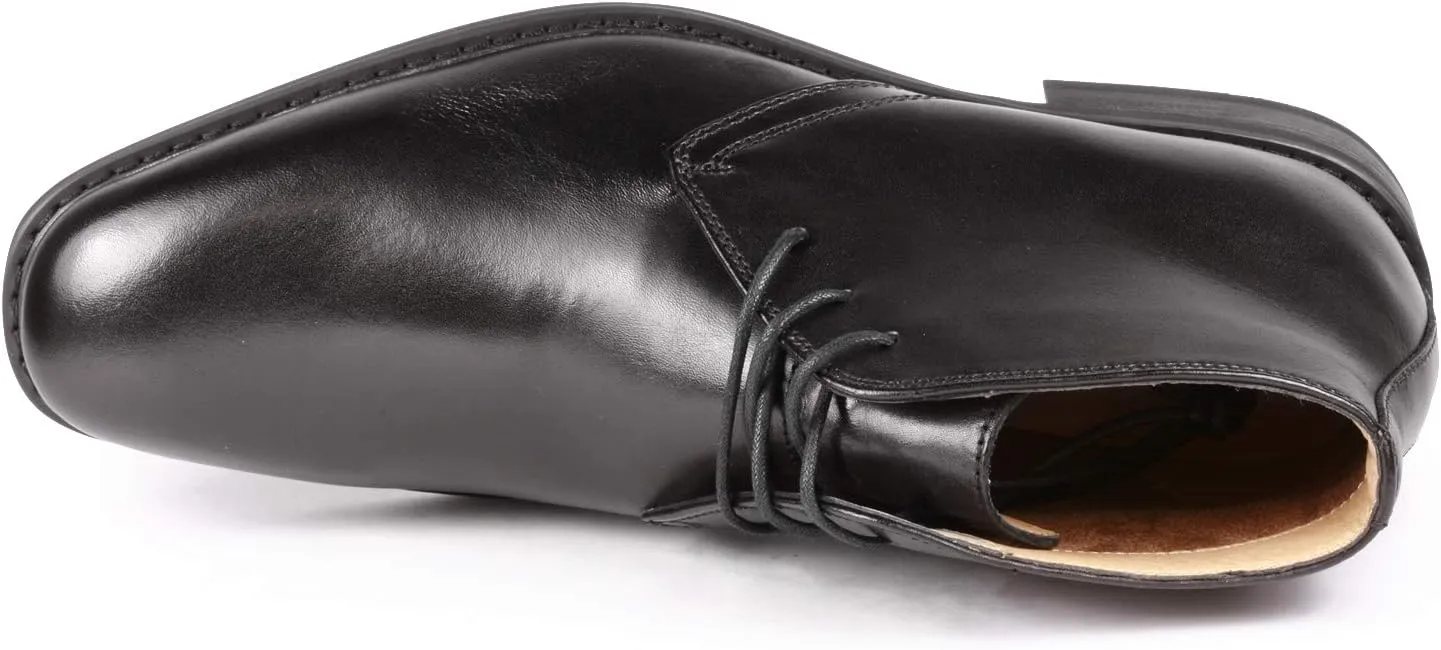 Metrocharm ML-1002 Genuine Leather Men's Lace up Oxford Dress Boots