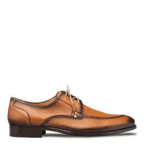 Mezlan Fratello 20937 Men's Shoes Cognac Deer-Skin Leather Derby Split-Toe (MZ3648)