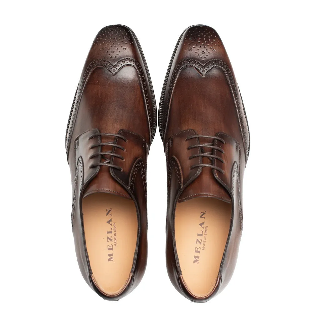 Mezlan Tasso 21315 Men's Shoes Calf-Skin Leather Two-Tone Derby (MZ3754)