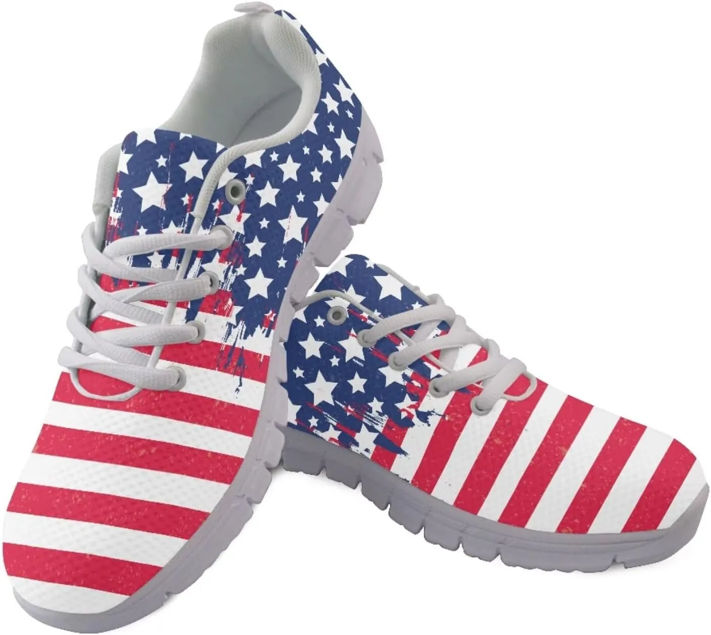 Modysero Walking Shoes Women Lightweight Non Slip Lace Up Sneakers for Outdoor Travel Casual Soft Daily Ladies Footwear