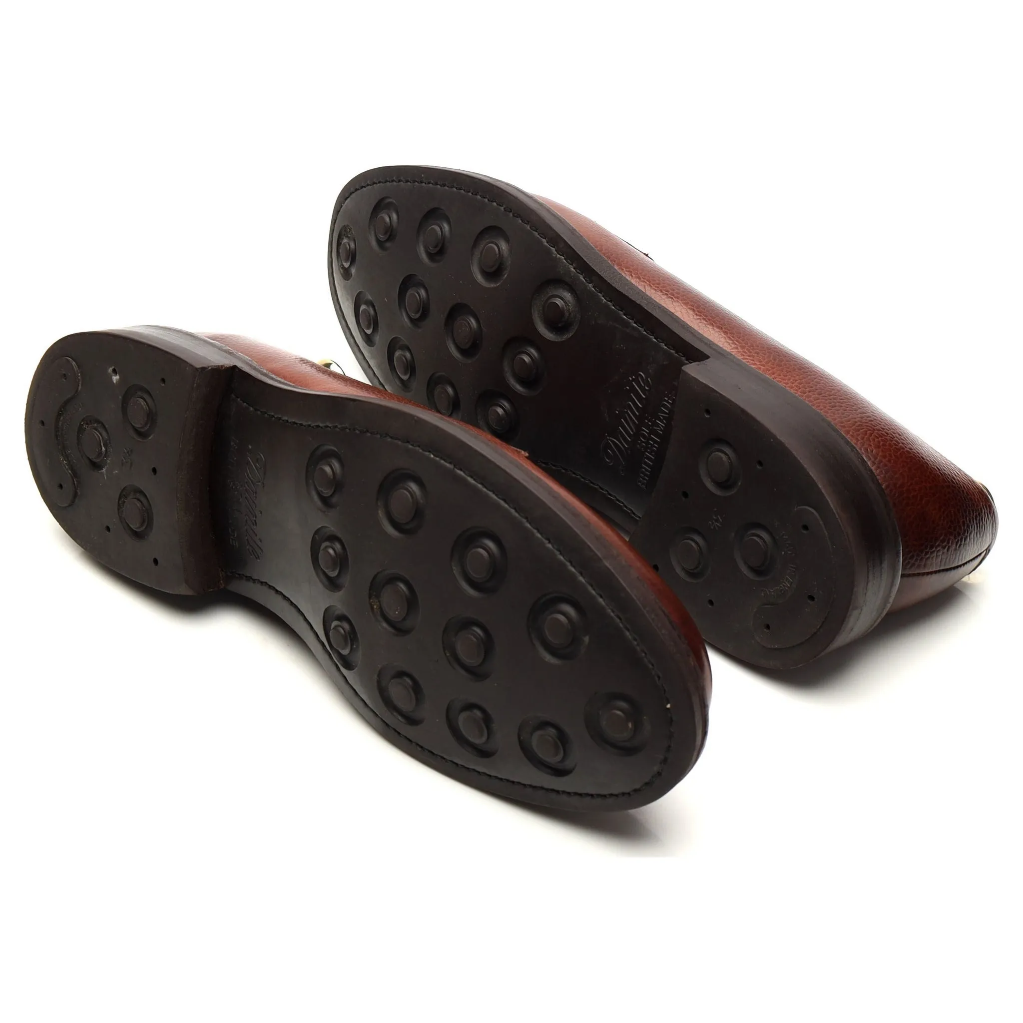 'Nairn' Tan Brown Grain Leather Derby UK 8 F