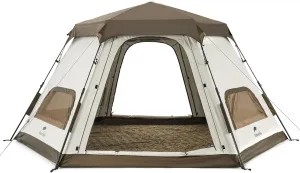 Naturehike Ango Camping Tent,3 Person 4 Person Instant Cabin Tent,Easy Setup Pop up Tents for Camping,3-4 People Family Camp Tent