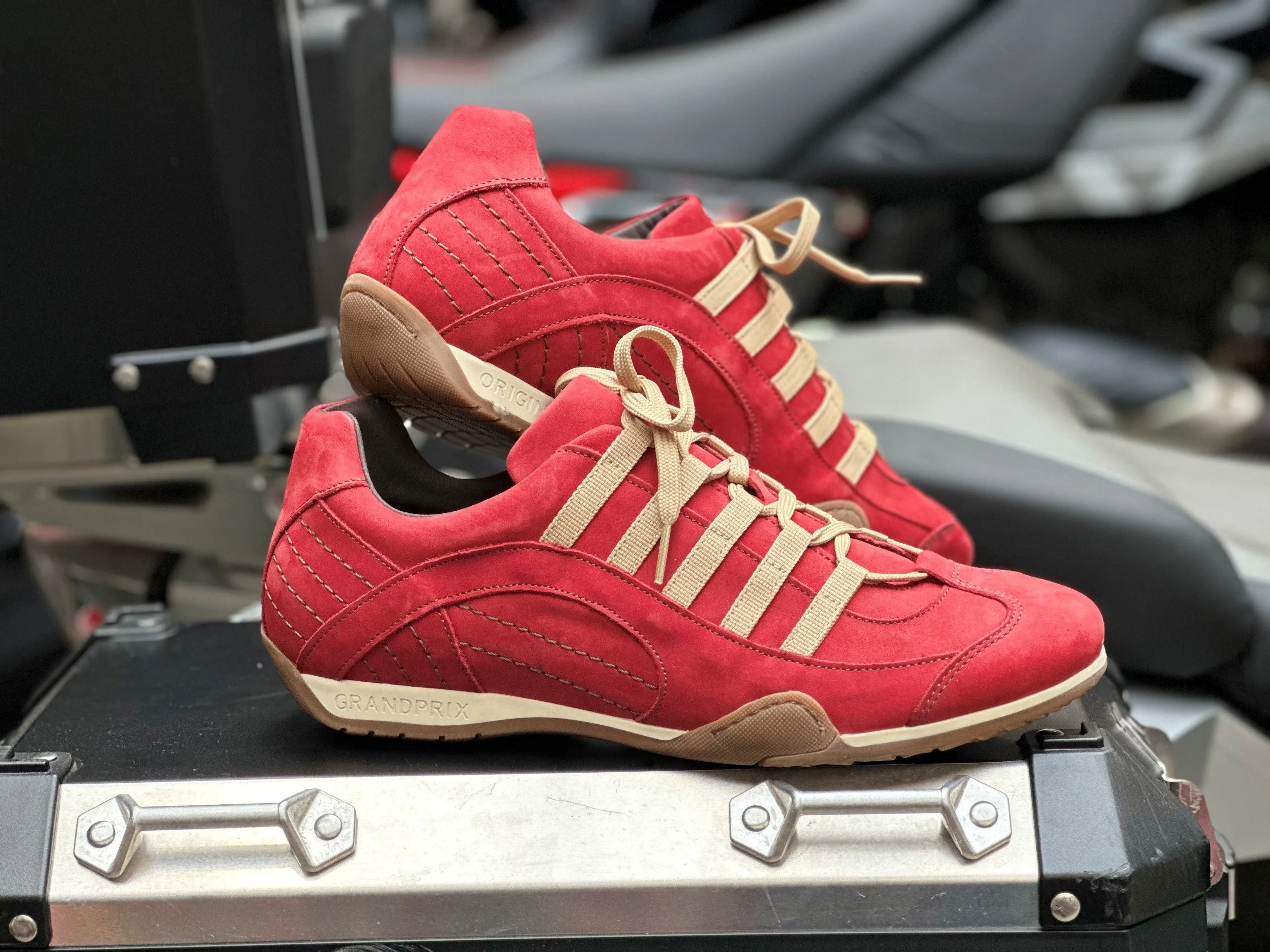 ***NEW*** Men's GrandPrix Sneaker in Corsa Rosso