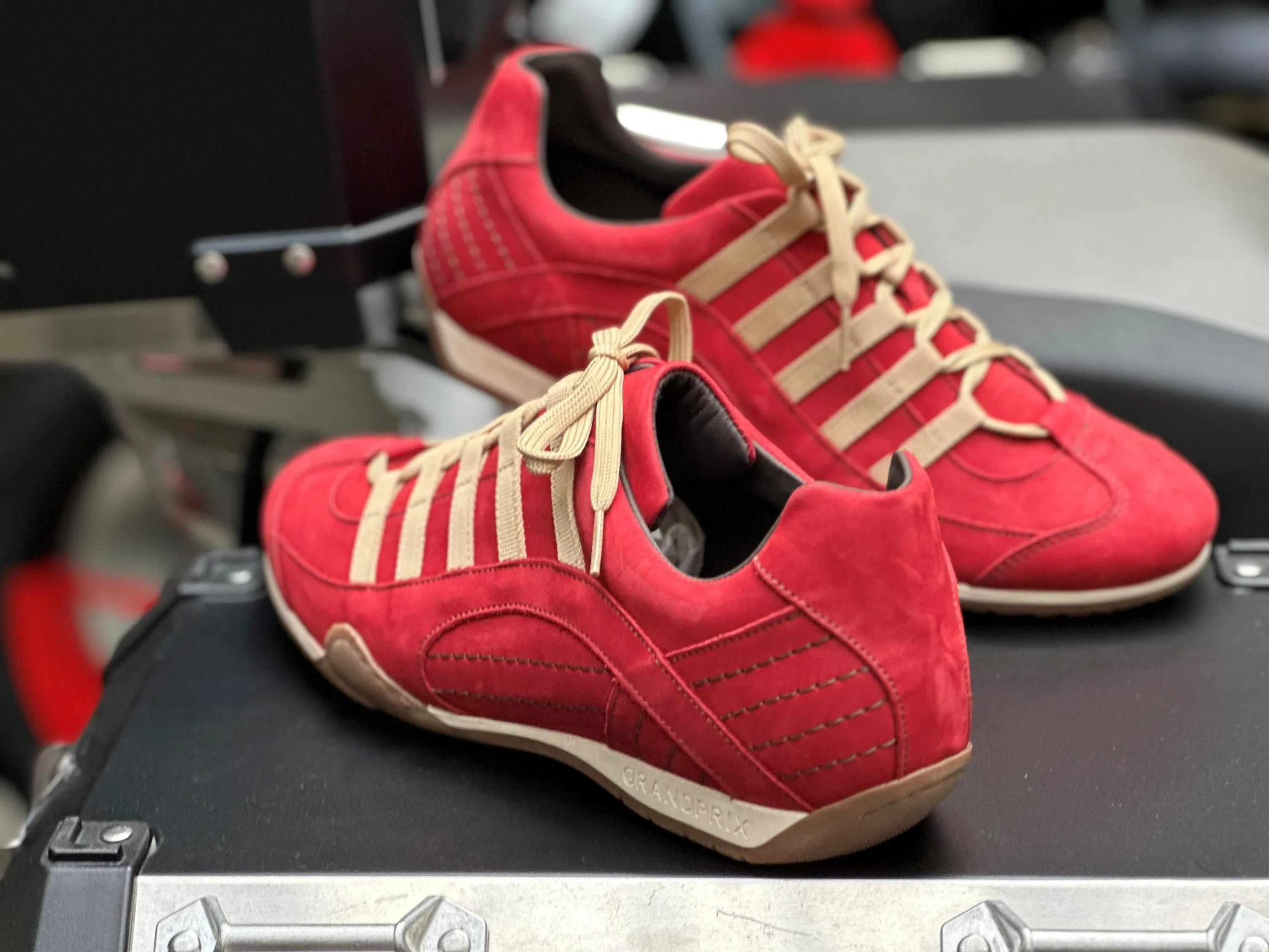 ***NEW*** Men's GrandPrix Sneaker in Corsa Rosso