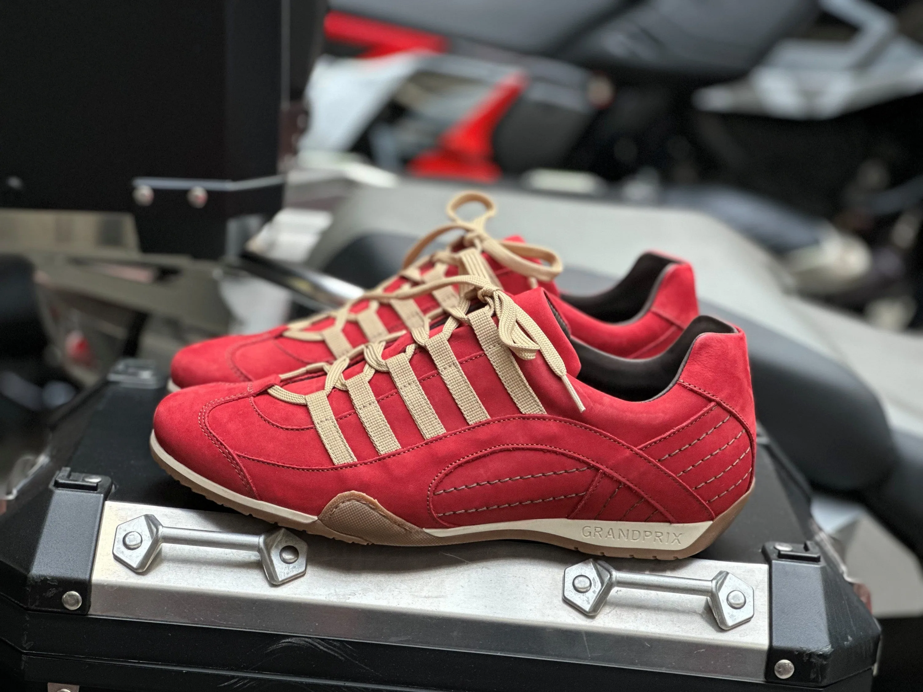 ***NEW*** Men's GrandPrix Sneaker in Corsa Rosso