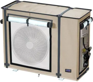 NGB Mini Split Cover for Air Conditioner, 32.3" L x 13.7" W x 24" H, AC Protector for 9000-12000 BTU