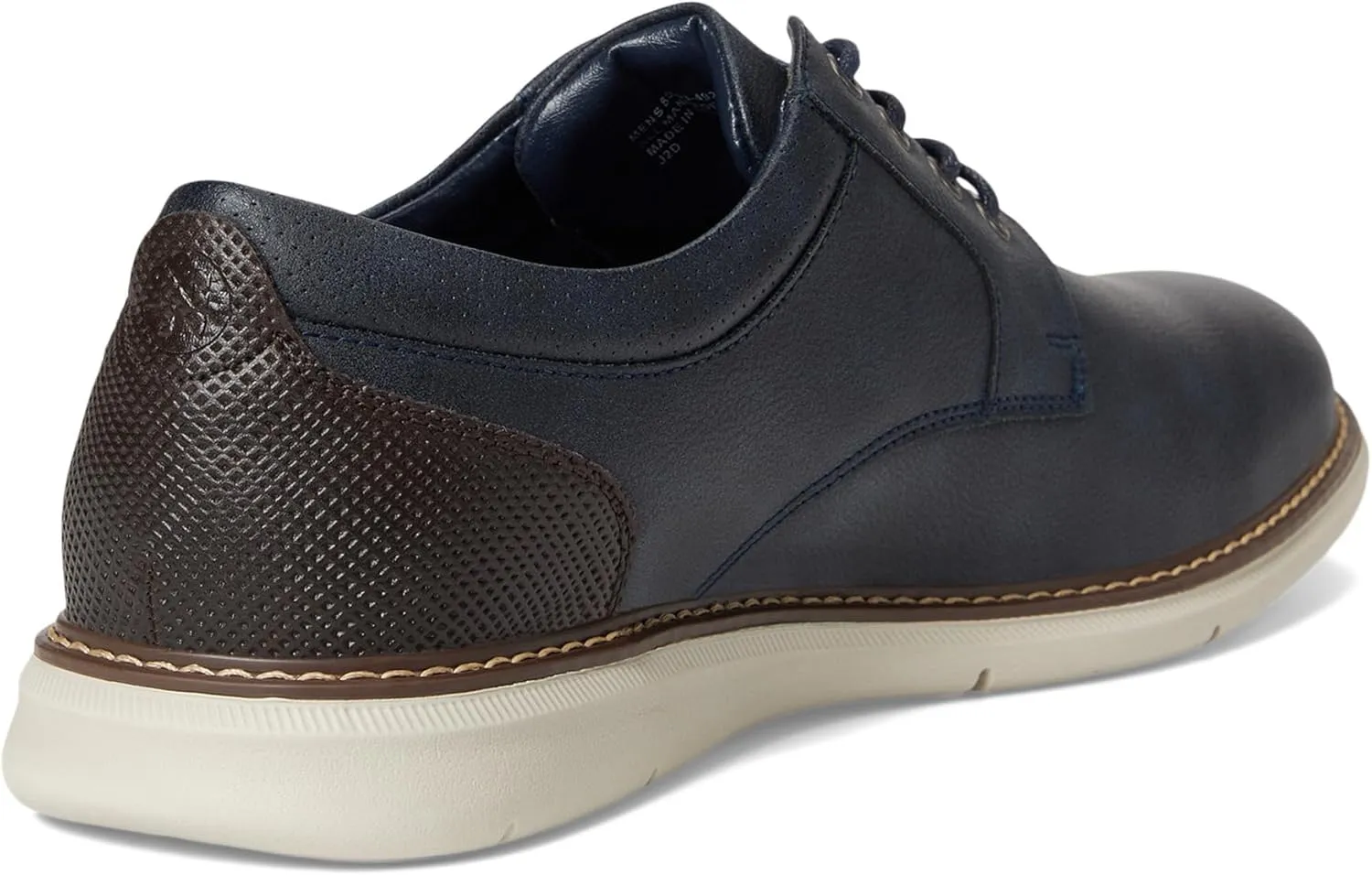 Nunn Bush Men's Chase 2.0 Casual Plain Toe Oxford Contemporary Lace-up