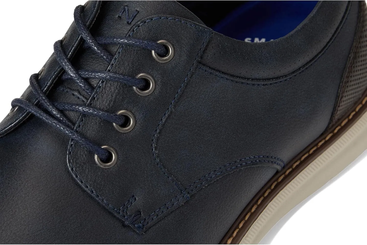 Nunn Bush Men's Chase 2.0 Casual Plain Toe Oxford Contemporary Lace-up