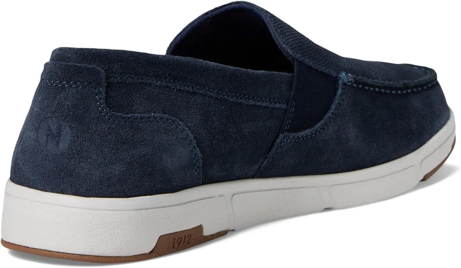 Nunn Bush Men's Luca Moccasin Toe Venetian Suede Slip-on Lightweight Comfortable Loafers
