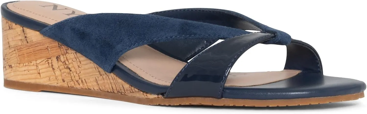 NYDJ Women's Contessa Wedge Sandal