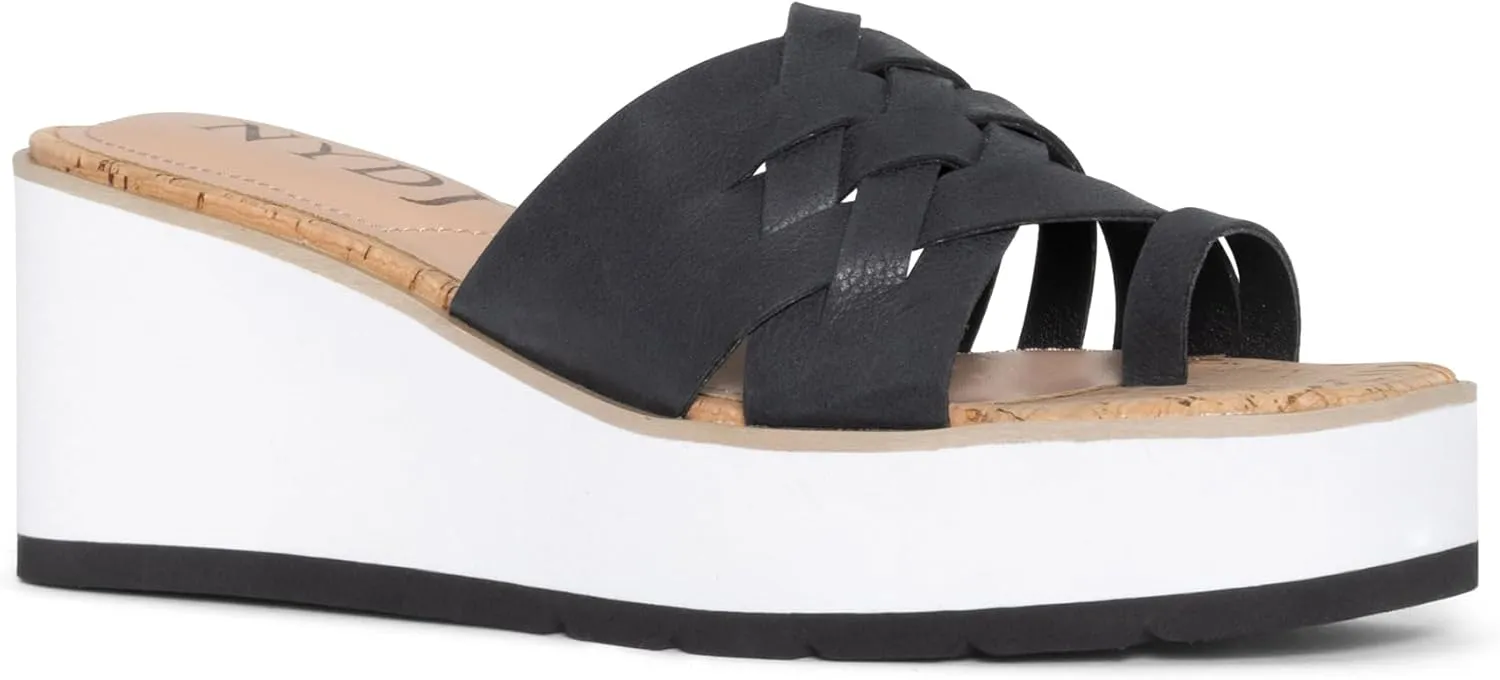 NYDJ Women's Reesie Wedge Sandal