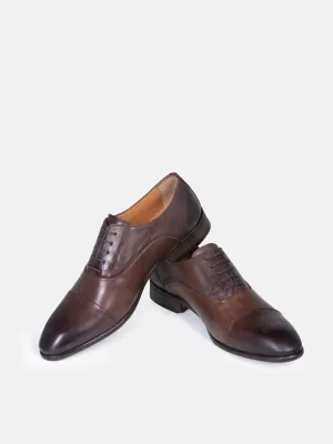 Oxford Leather Brown Shoes
