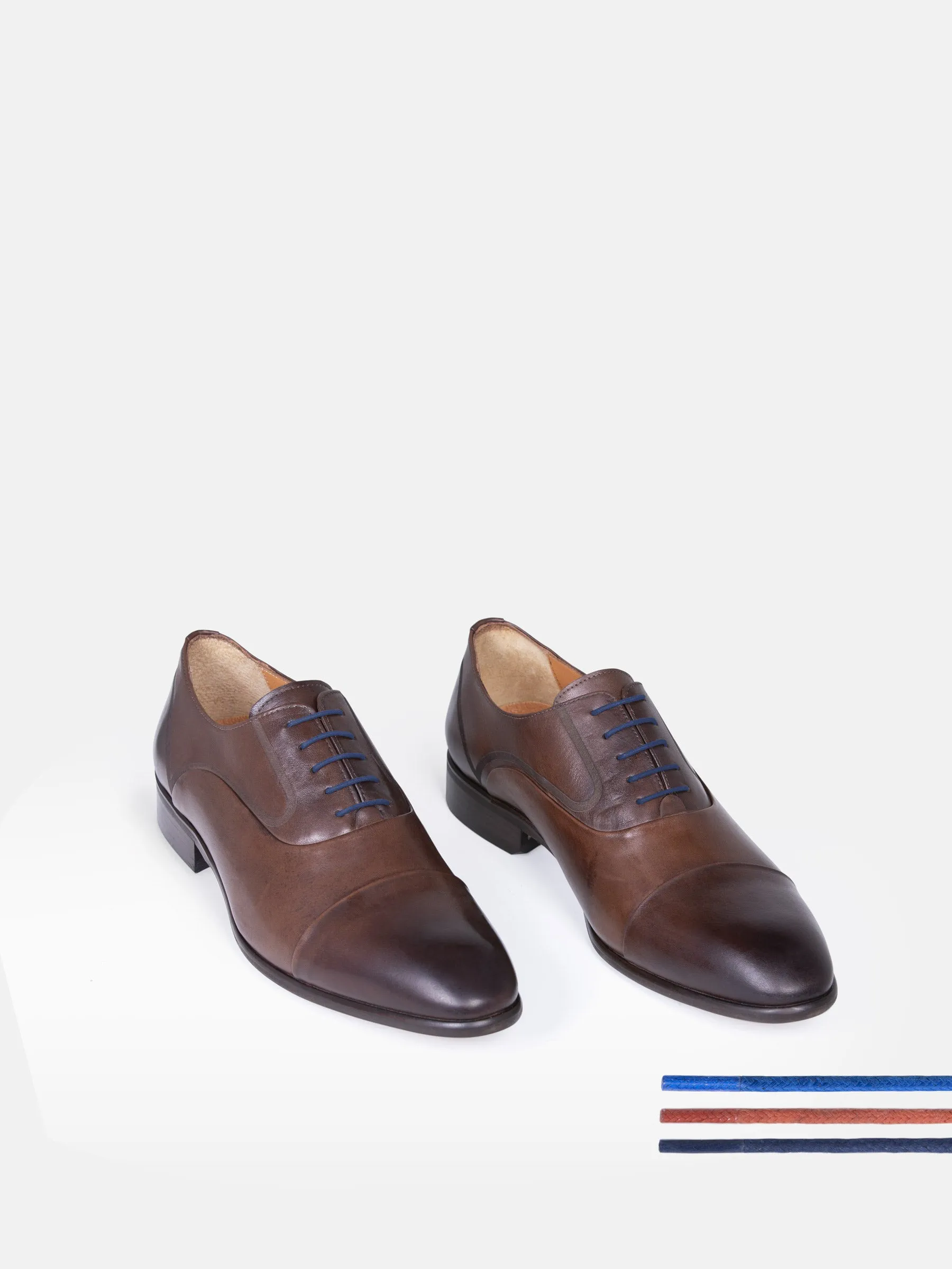 Oxford Leather Brown Shoes