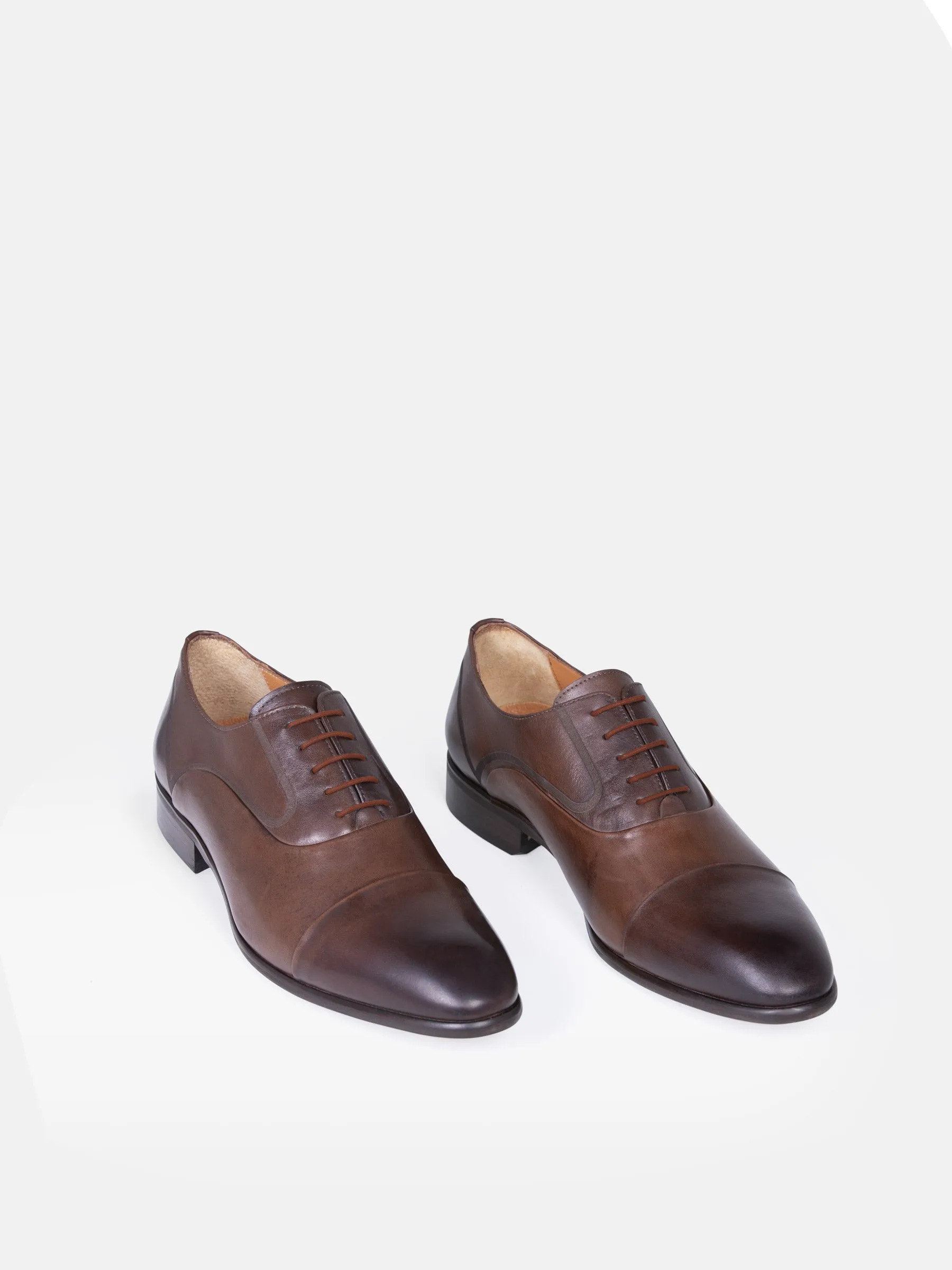 Oxford Leather Brown Shoes