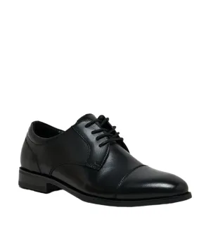 P-ISSACC BLACK LEATHER