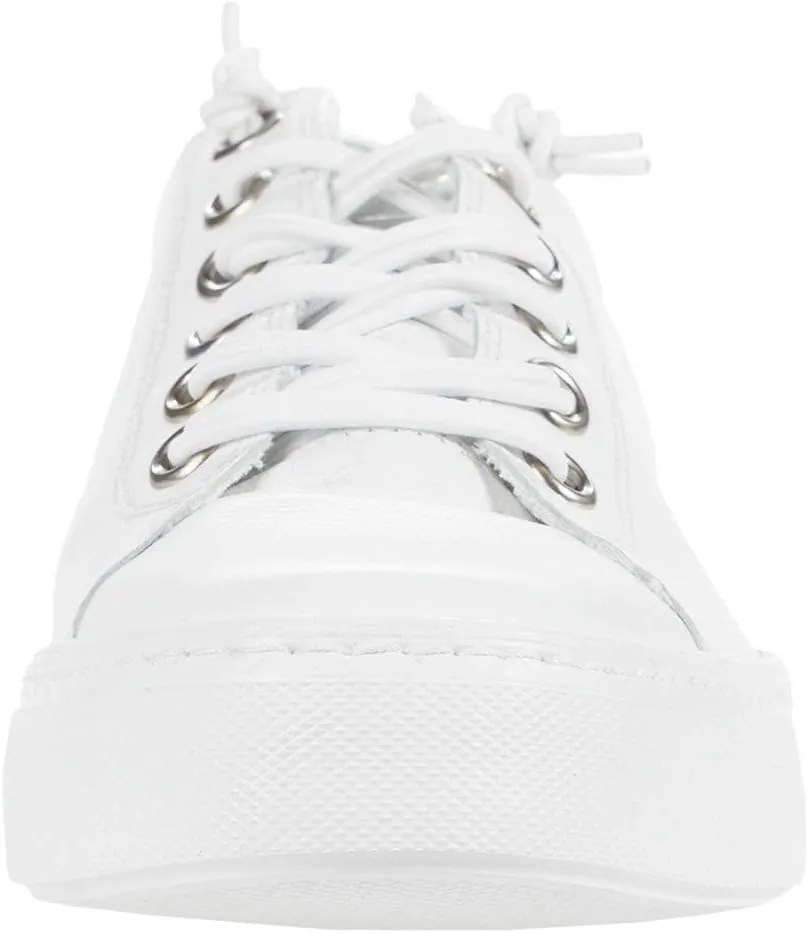 Paul Green Hadley Sneaker - Sneakers for Women - Leather Upper - Hand Stitched Detailing - Latex Outsole
