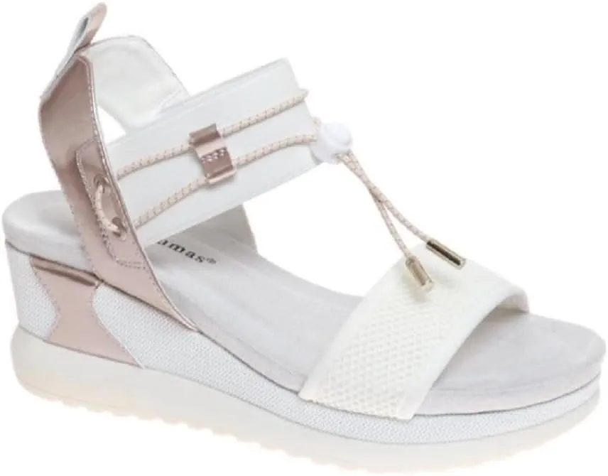 Pierre Dumas Women's Lyra 4 Wedge Sandals