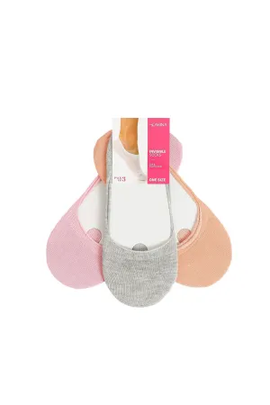 Plain Invisible Socks - 3 Pairs