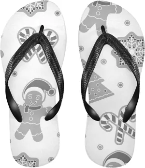 Poeticcity Flip Sandal Men Women Flip Flops for Hotel Spa Home Slippers Bedroom Travel S-XXL