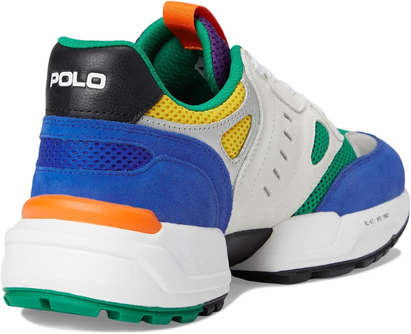 Polo Ralph Lauren Men's Jogger Suede & Mesh Sneaker