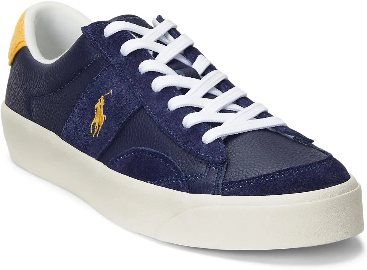 POLO RALPH LAUREN Men's Sport Sayer Leather-Suede Sneaker