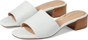 Premium at a great Heel Sandals Haan Block Slip Calli Varied selection Toe Heeled On Egret Squared Leather Open Cole