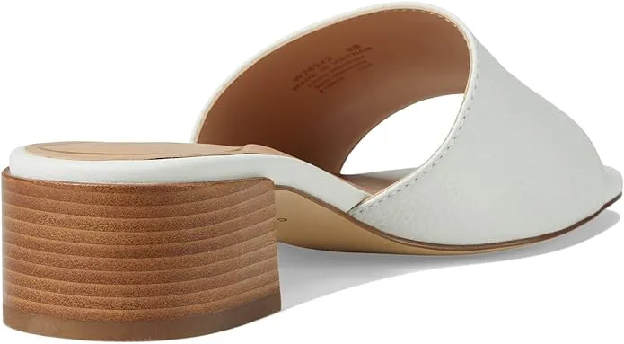 Premium at a great Heel Sandals Haan Block Slip Calli Varied selection Toe Heeled On Egret Squared Leather Open Cole