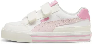 PUMA Unisex-Child Court Classic Vulc Hook and Loop Shoes Sneaker