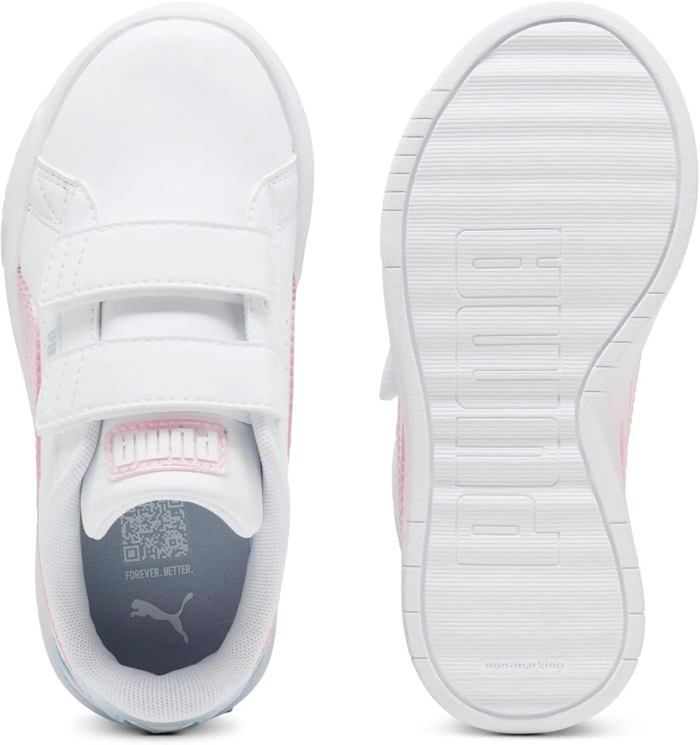 PUMA Unisex-Child Jada Hook and Loop Sneaker