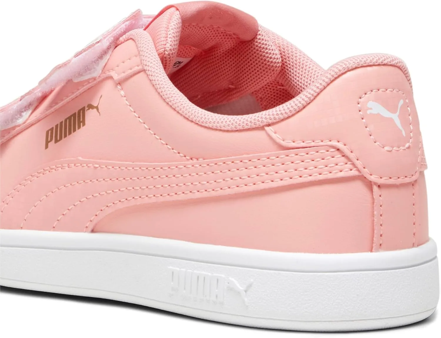 PUMA Unisex-Child Smash Hook and Loop Sneaker