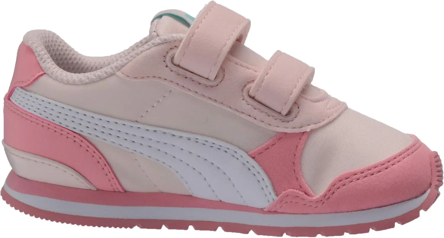 PUMA Unisex-Child St Runner Hook and Loop Sneaker