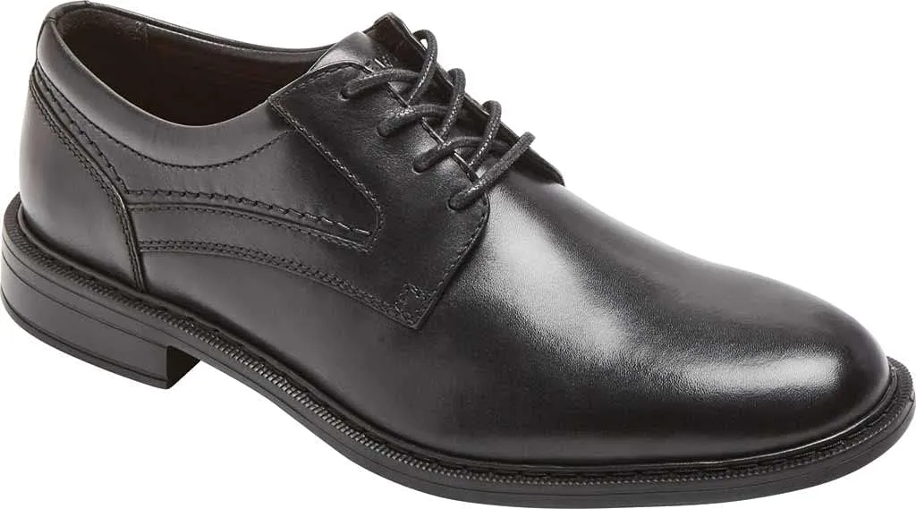 Rockport Men's Tanner Plain Toe Oxford Black Full Grain Leather 11.5 M