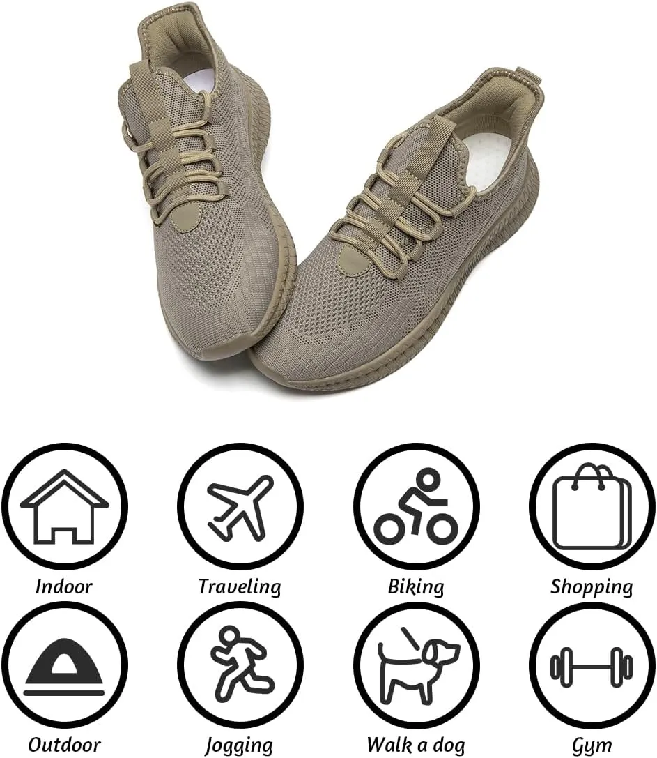 Running Shoes for Men Casual Slip on Tennis Walking Sneakers Lightweight Breathable Mesh Fashion Gym Athletic Sports Workout Shoes