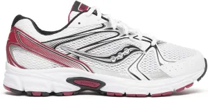 Saucony Unisex Ride Millennium Sneaker, White/Red, 8.5 US Men