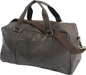 SDI Oxford Luxury Antique Weekender Duffel Duffle Tote Bag, Brown