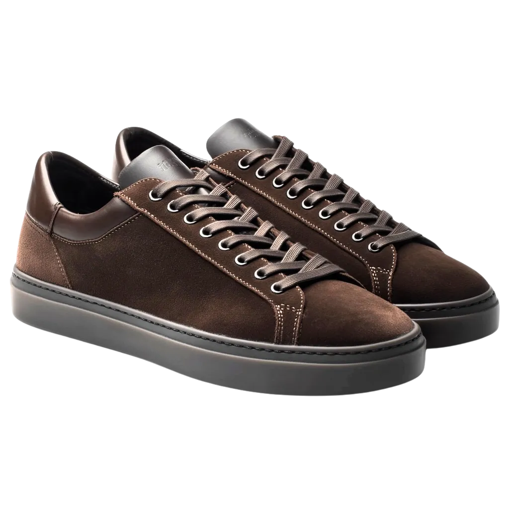SHERLOCK SUEDE SNEAKER | BROWN