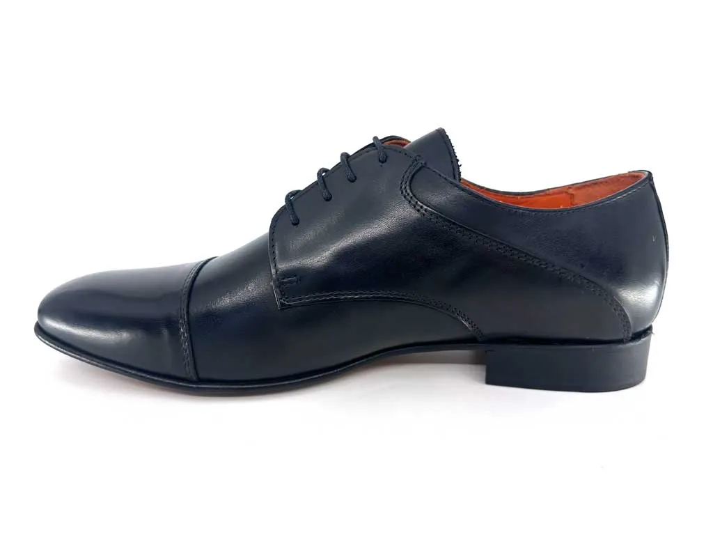 Simon Black Men's Toecap Derby Shoes