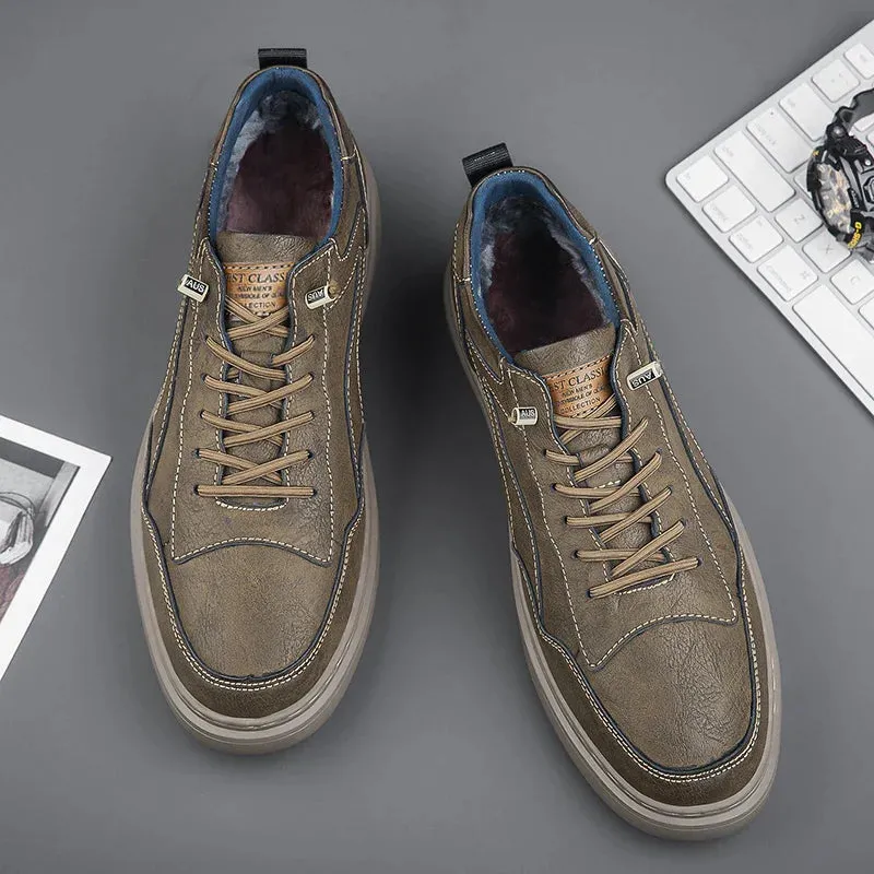 Sivorri Leather Street Sneaker