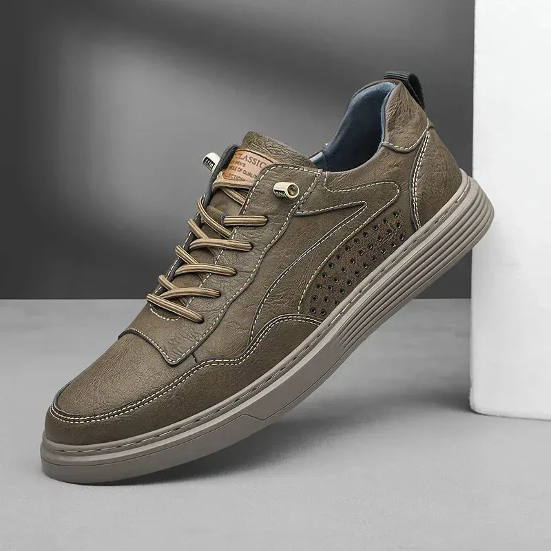Sivorri Leather Street Sneaker