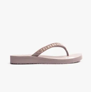 Skechers 119660/TPE MEDITATION - BUTTERFLY GARDEN Womens Sandals Taupe