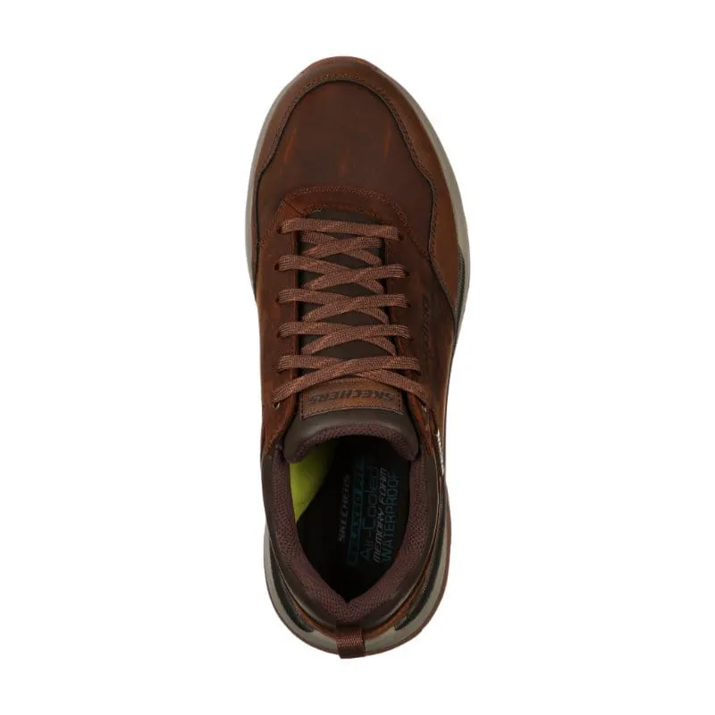 Skechers Mens Brown Benago Hombre Shoe 210021
