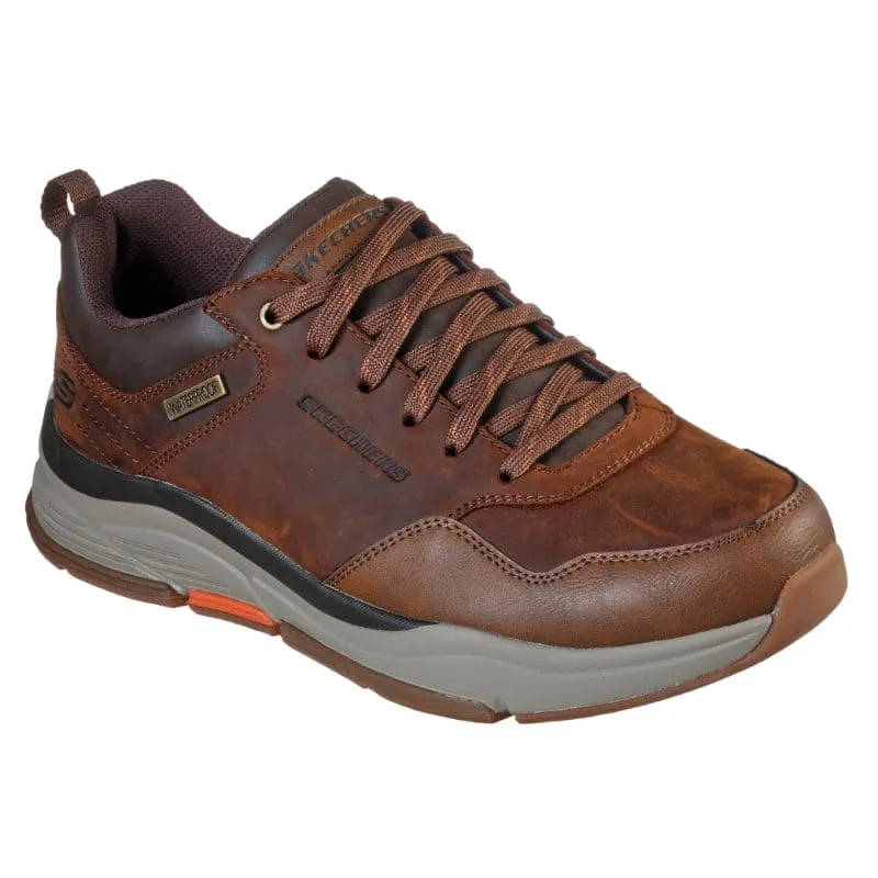 Skechers Mens Brown Benago Hombre Shoe 210021