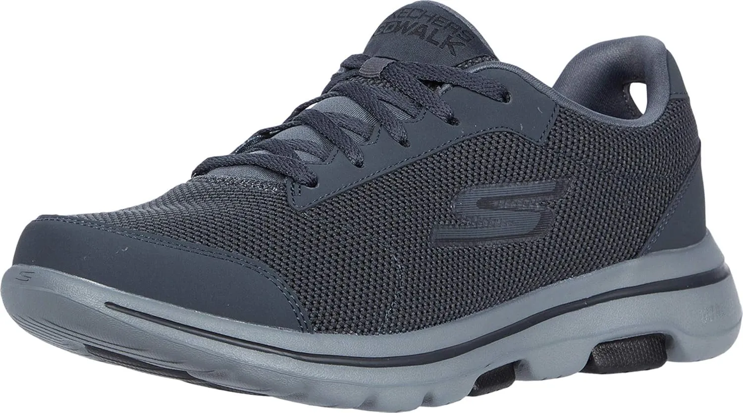 Skechers Men's Gowalk 5 Qualify-Athletic Mesh Lace Up Performance Walking Shoe Sneaker
