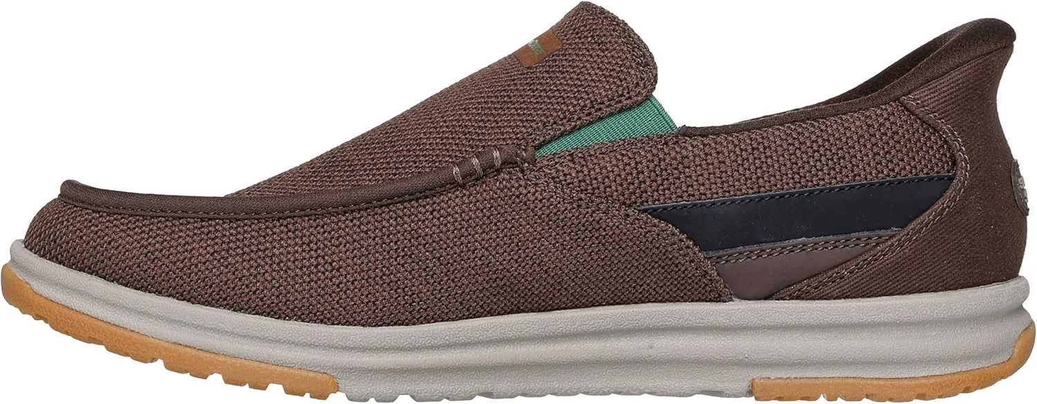 Skechers Men's John Deere Mesh Moc Toe Dual Gore Slip-ins, Melson 2.0 Chaz Loafer