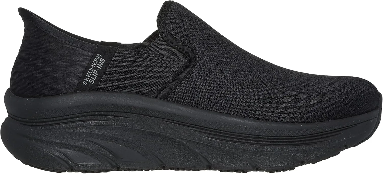 Skechers Women's Dlux Walker Sr Ugina Hands Free Slip-ins Health Care Professional Shoe