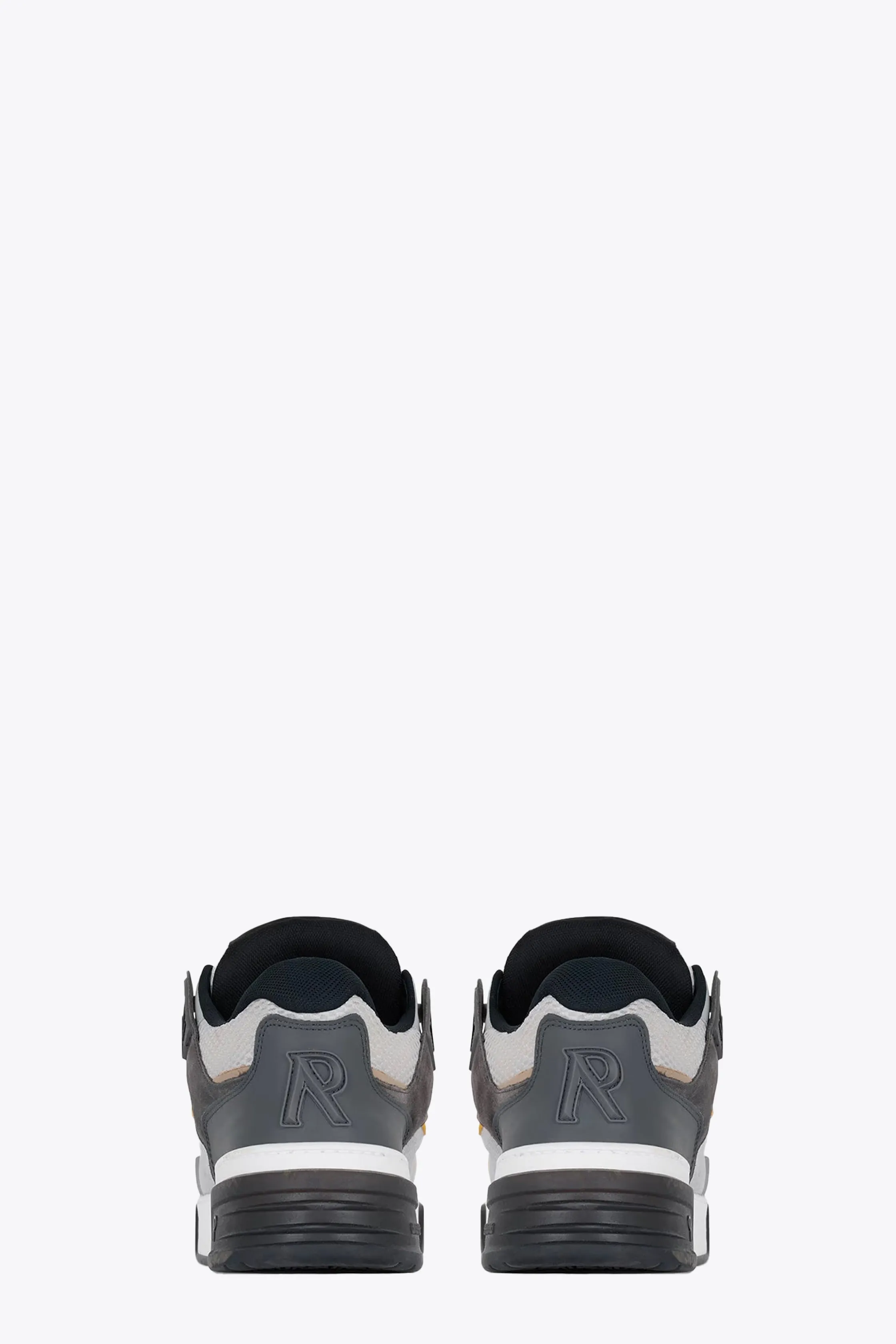 Sneaker bassa in mesh bianca e suede multicolor - Studio Sneaker