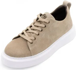SOLL Luke Men's Casual Sneaker | Genuine Leather Oversized Thick Sole Shoes
